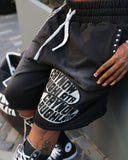 OFFSET STACKED SHORTS