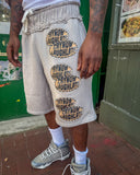 OFFSET STACKED 03 SHORTS - DUST GREY