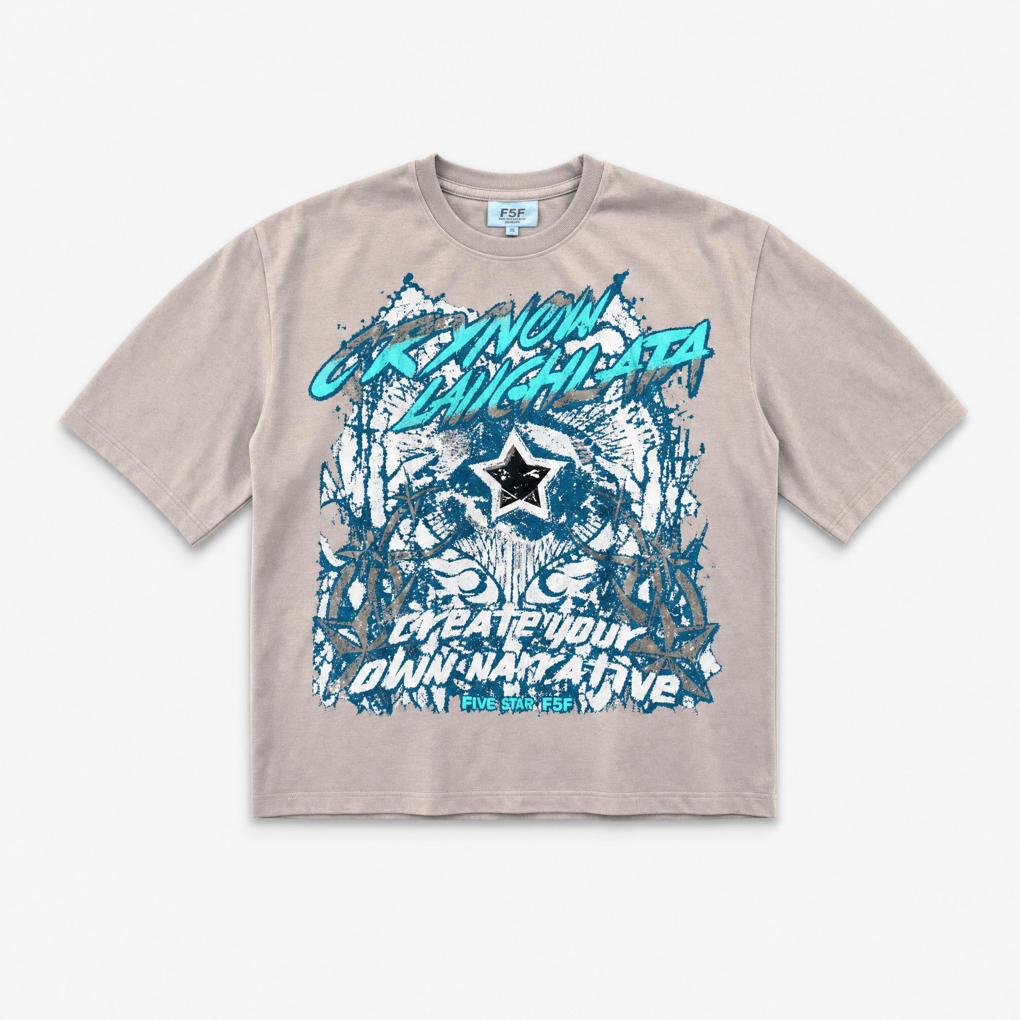 “NOWorLATA” BOX TEE